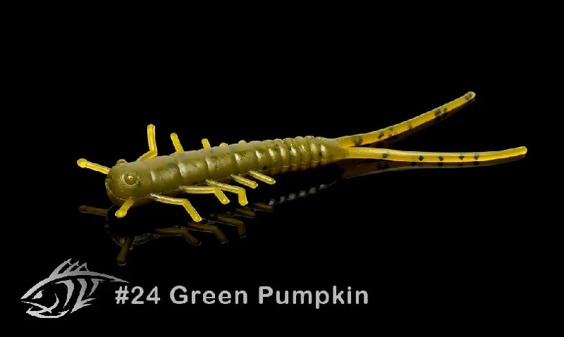 24 Green Pumpkin