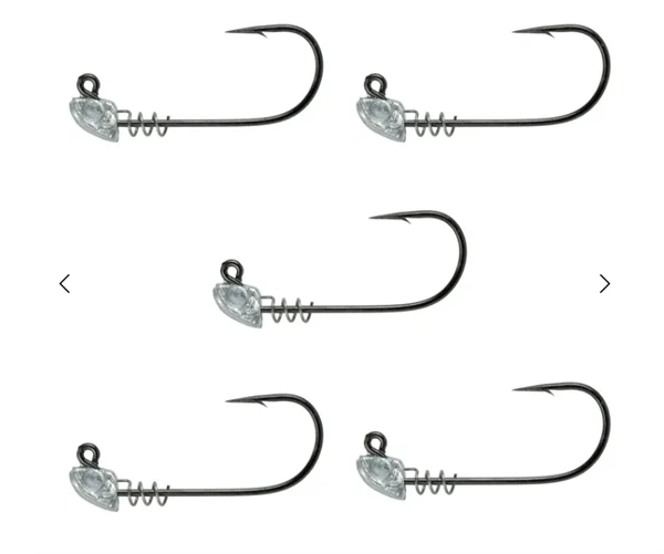 6th Sense Umbrella Rig Jig Heads (5 Pk)