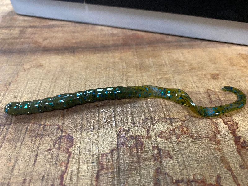 Green Pumpkin Blue Flake