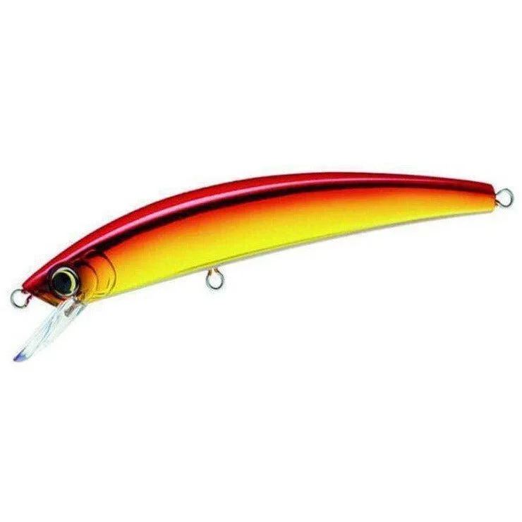 Yo-Zuri Crystal Minnow (S) R1127-HGR 2 3/4" 1/4 Oz Gold Red