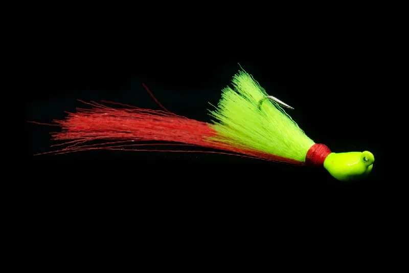 Chartreuse Head/Chartreuse Body/Red Tail