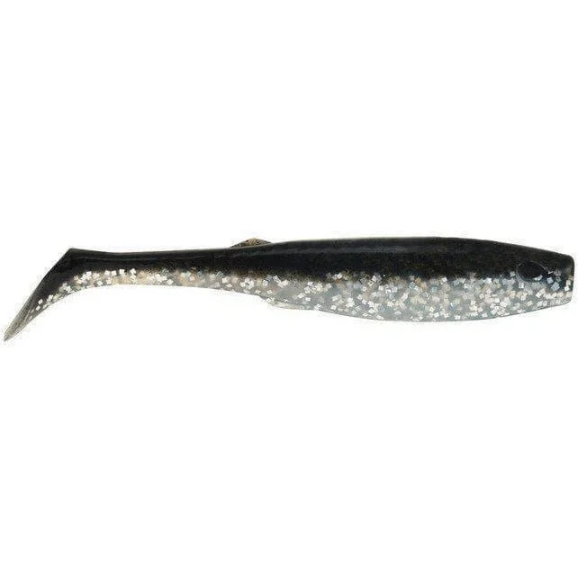 Berkley Gulp! Alive! Paddleshad GAPPS5-BSV Pint 4x7 5" Black Silver