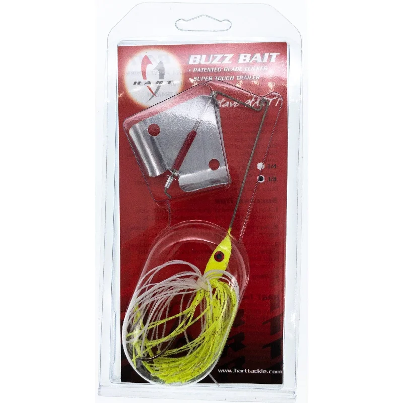 Hart Tackle 42-356 3/8  Bleading Hear BuzzBait Silver with Holes Chart