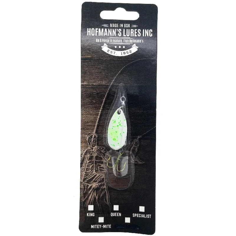 Hofmanns Lures Spinners C2 1/6 oz White/Green