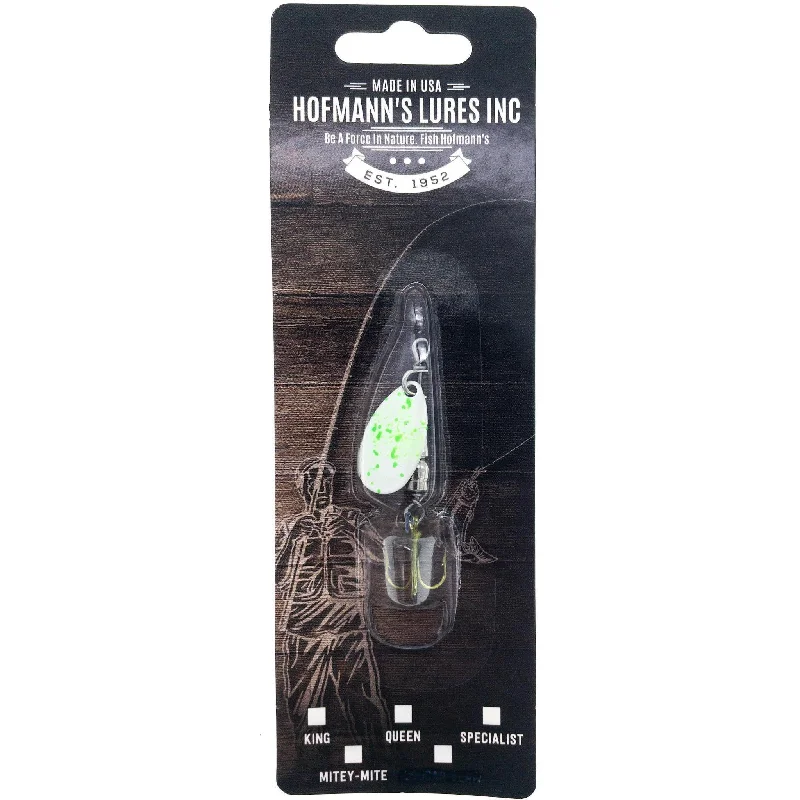 Hofmanns Lures Spinners C2 1/8 oz White/Green