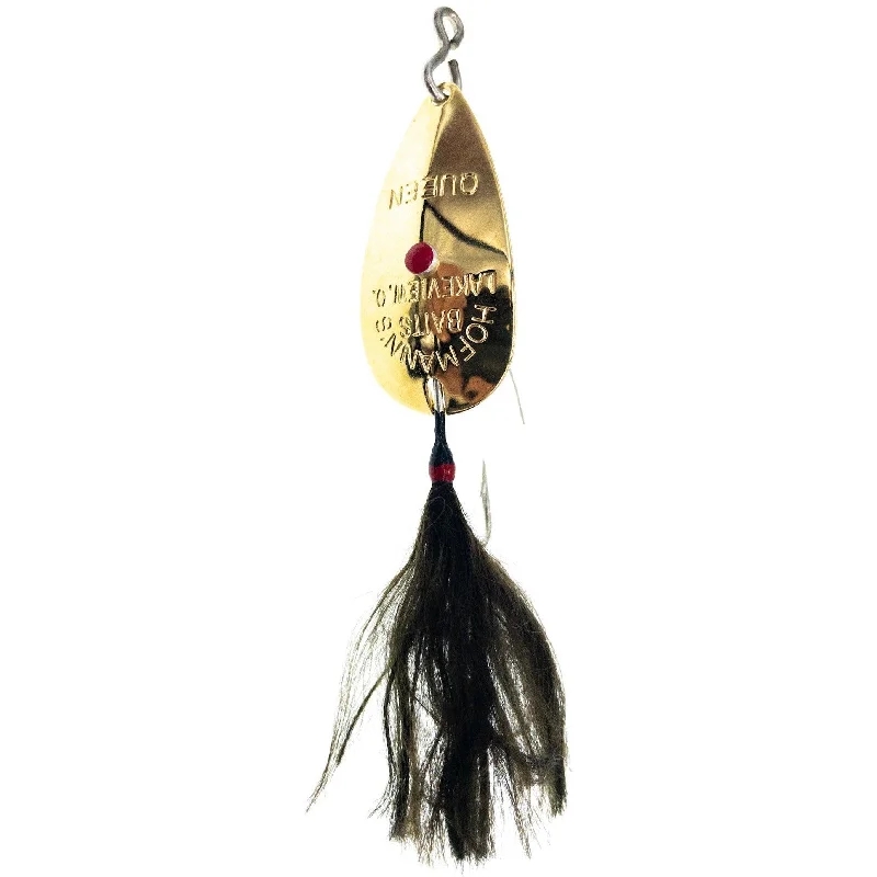 Hofmann's Lures Spinning Queen 1/4 oz. Gold Black