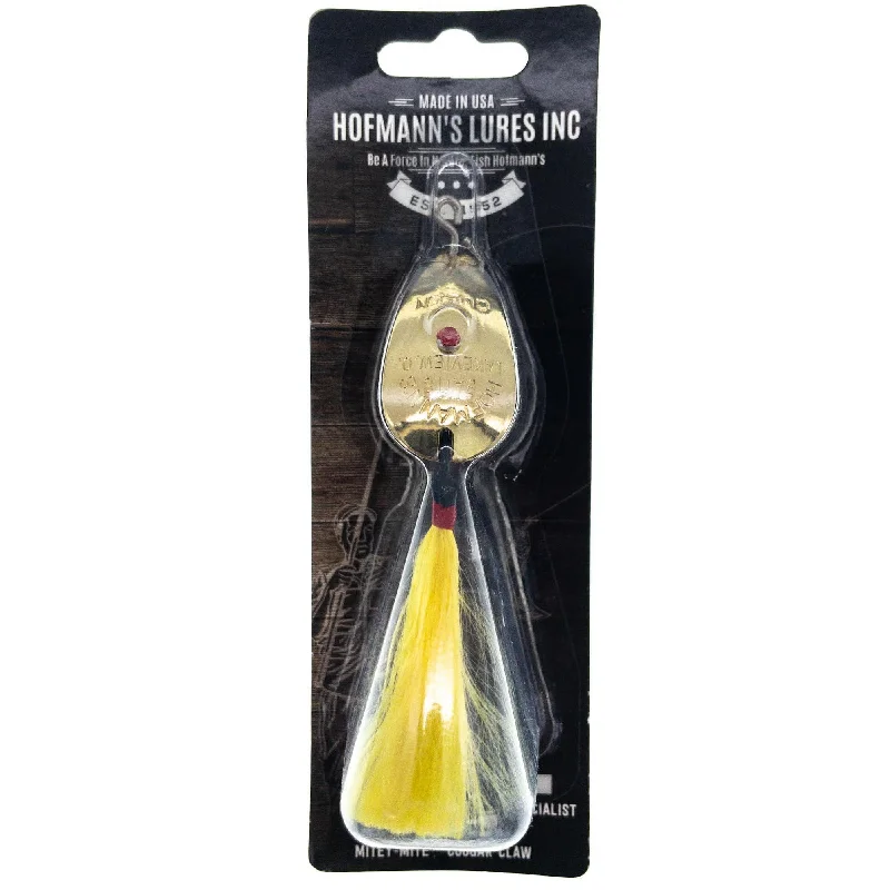 Hofmanns Lures Spinning Queen 1/4 oz. Gold Yellow