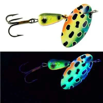 PANTHER MARTIN 1/8  Oz. UV VIBRANT BULL FROG