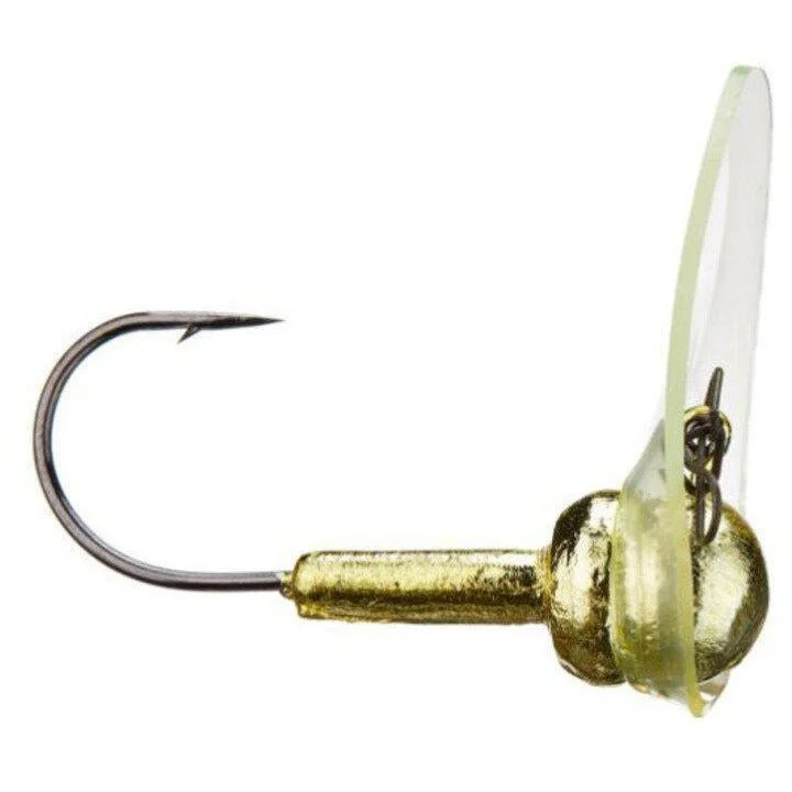 Luck E Strike Scrounger Jig Head 1/4 Oz 3/0 Gold Qty 3