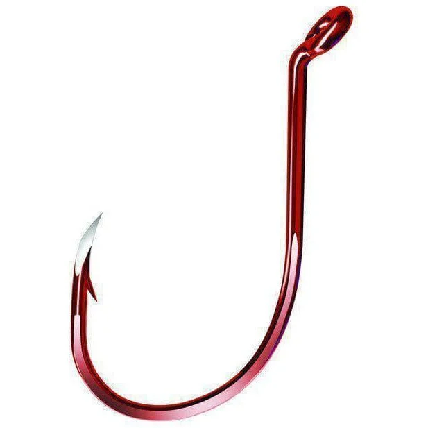 Eagle Claw Trokar Octopus Long Shank Hook TK2R-XL Red