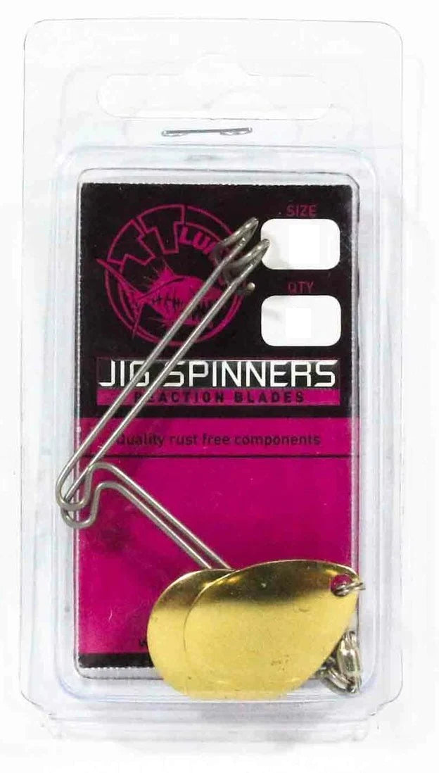 TT Lures Jig Spinners Reaction Spinner Blades