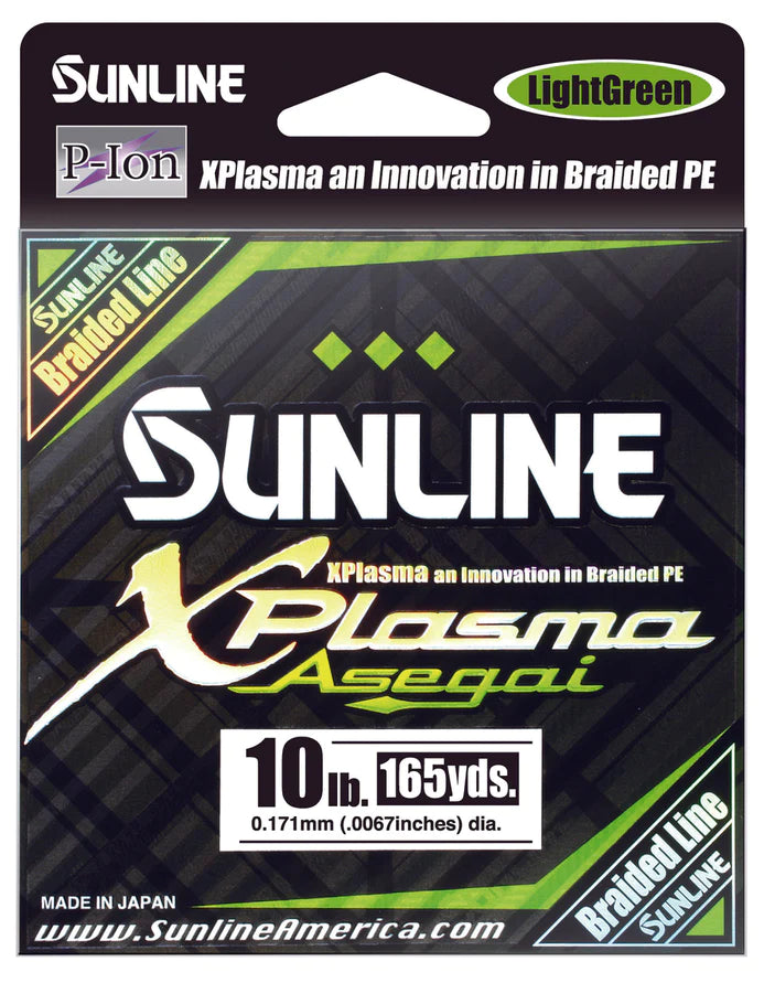 Xplasma Asegai Braid by Sunline - 165 YDS.