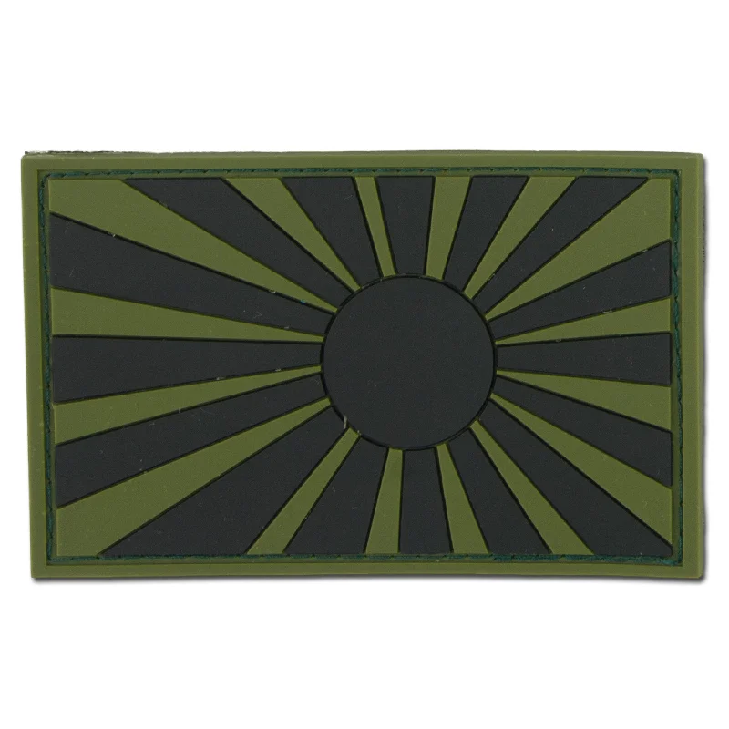 3D Patch Japanese War Flag  /