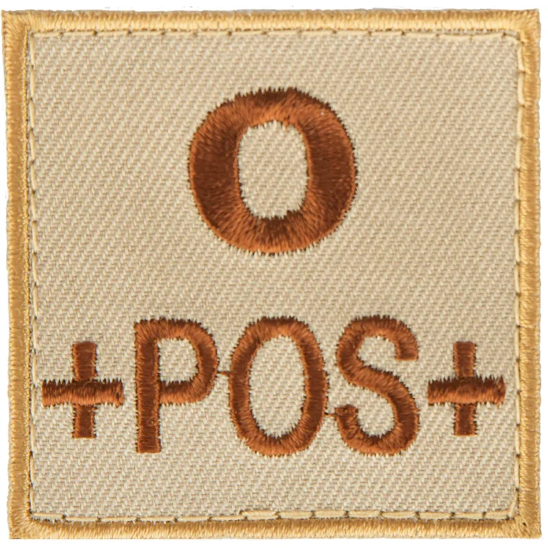 Blood Group Patch 0 Pos. sand