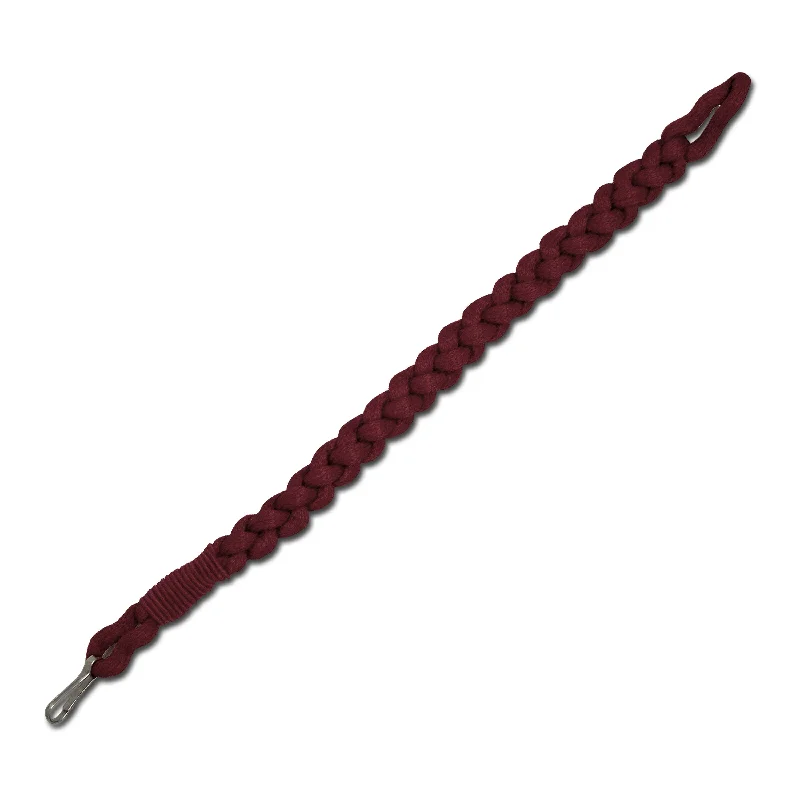 BW Whistle Lanyard Maroon