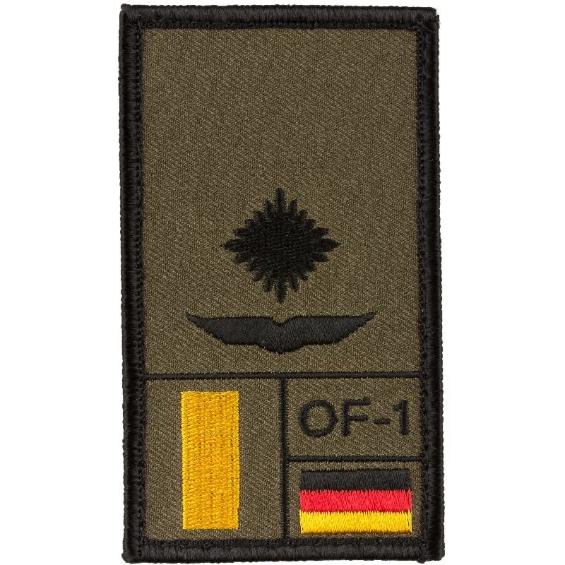 Rank Patch Leutnant Luftwaffe