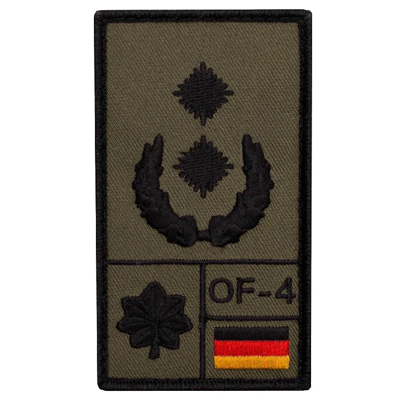 Rank Patch Oberstleutnant oliv