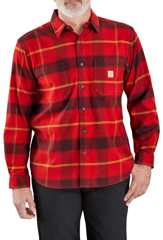 Carhartt Relaxed Fit Midweight Flannel Plaid Shirt