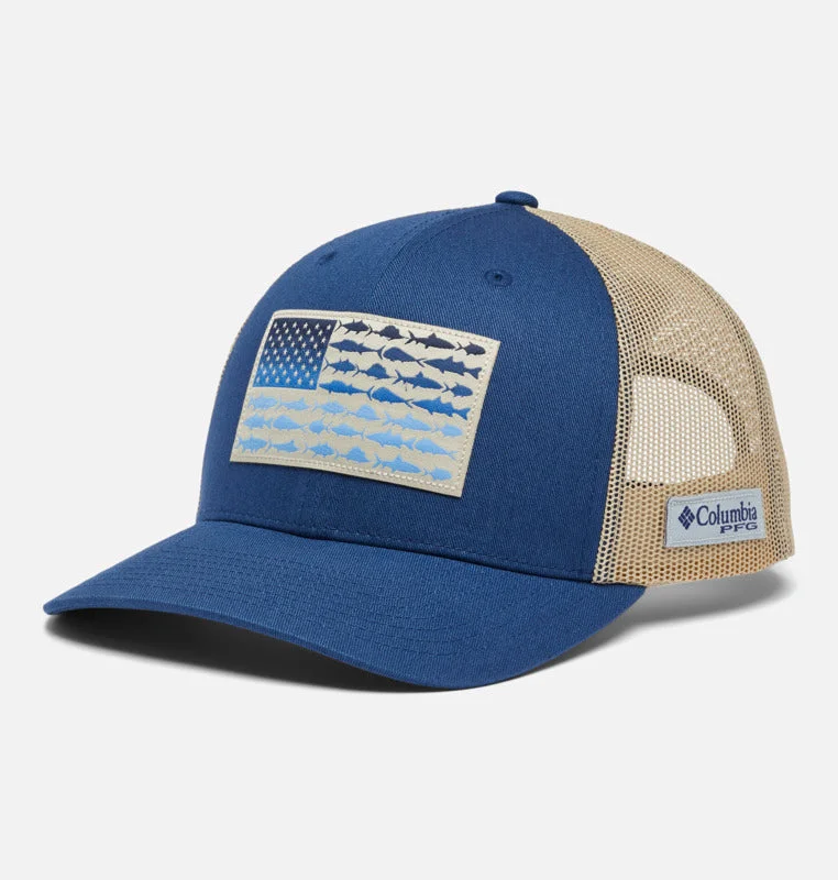 Columbia PFG Fish Flag Mesh Hat