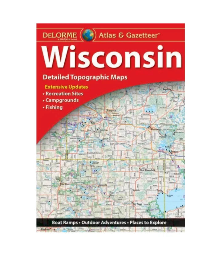 Delorme Wisconsin Atlas & Gazetter