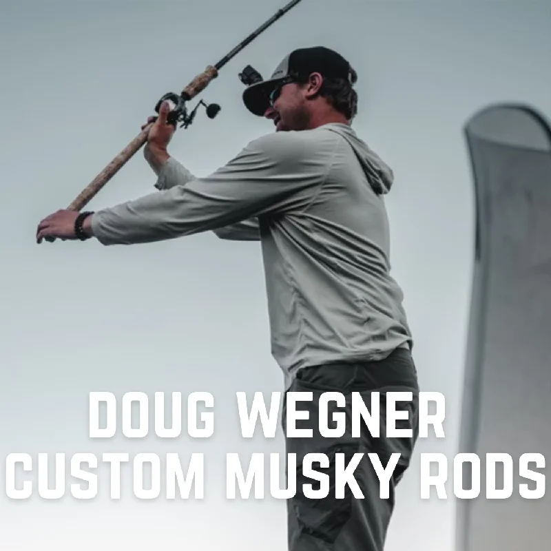 Doug Wegner Thorne Bros Custom Stealth Musky Rods  *4 Weeks Build Time