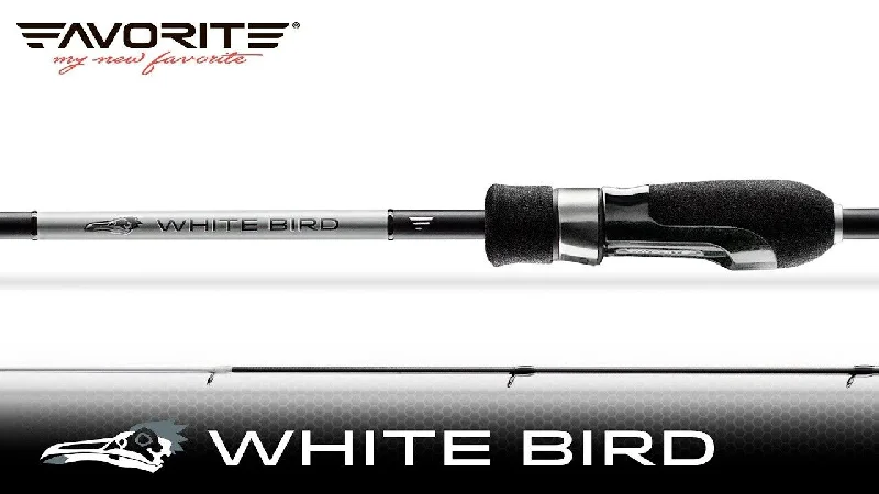 Favorite White Bird 2020 Spinning Rod - 1.5-7g 7ft 3in WBR1-732UL-S