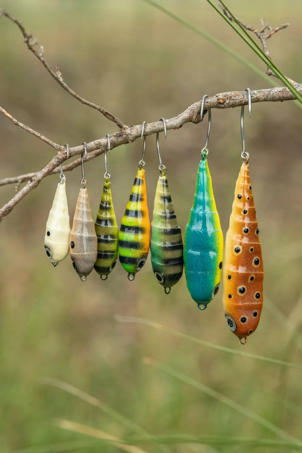 Fish Chase Flies Spiral Spook