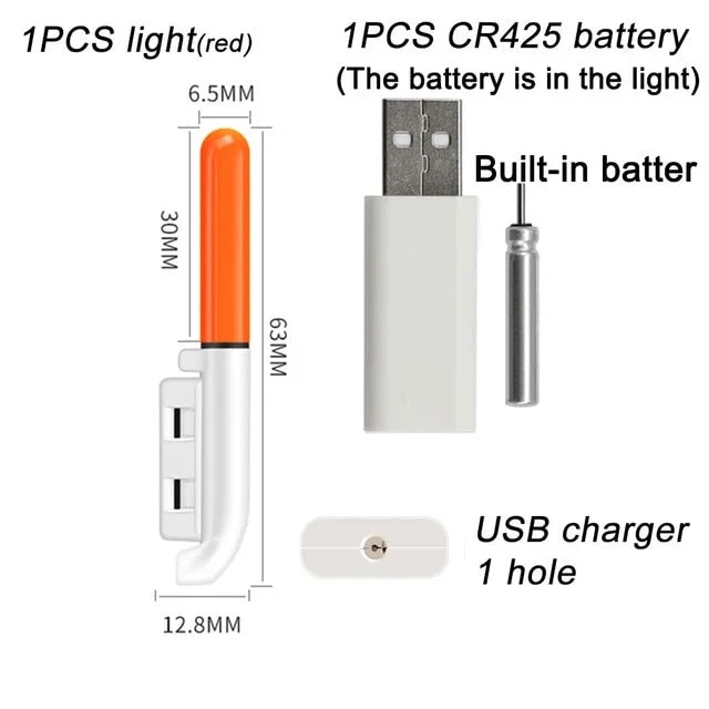 1 Pcs Red + 1 Battery Charger + 1 Battery CR425