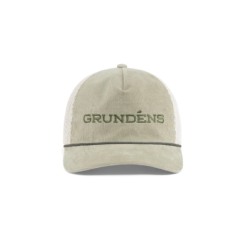 Grundens Cord Wordmark Trucker