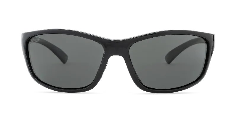 Shiny Black - Grey Polarized Lens