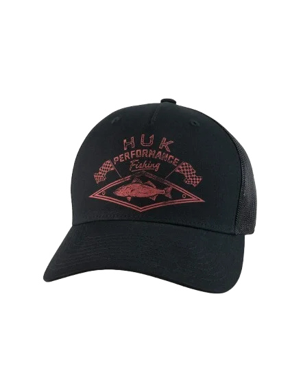 Huk Checkered Flag Trucker