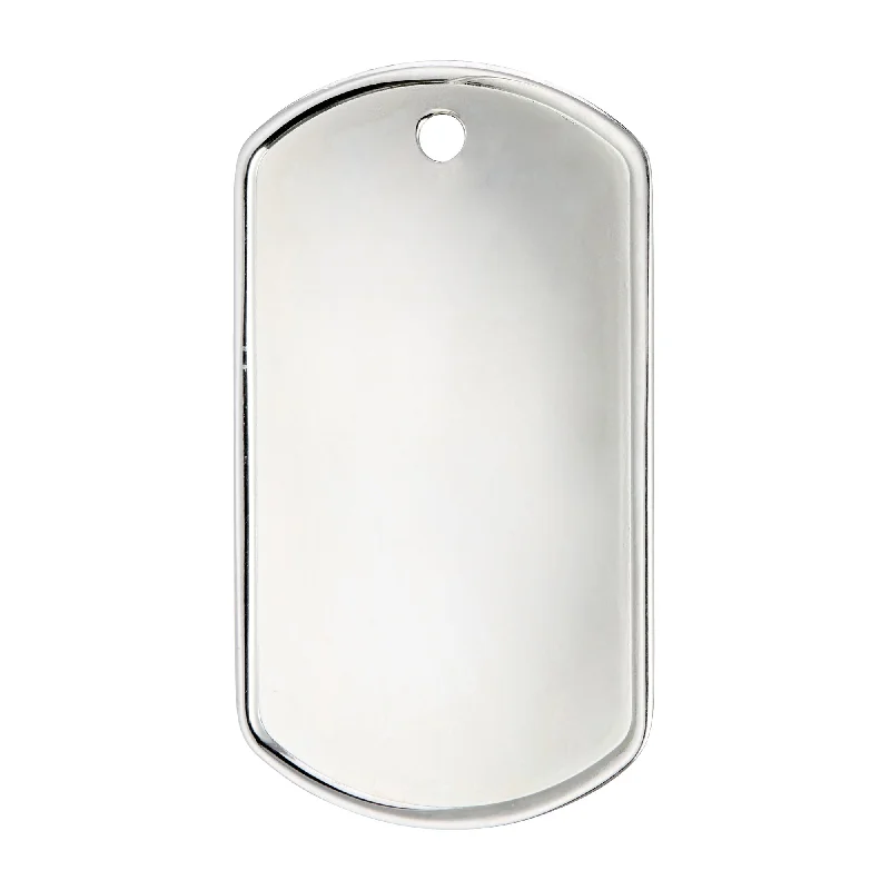 I.D. Tag U.S. Dog Tag 925er Silver