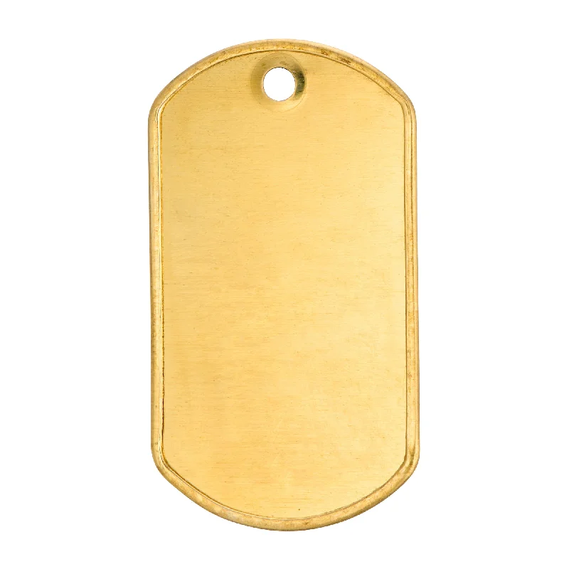 I.D. Tags U.S. Dog Tag Brass