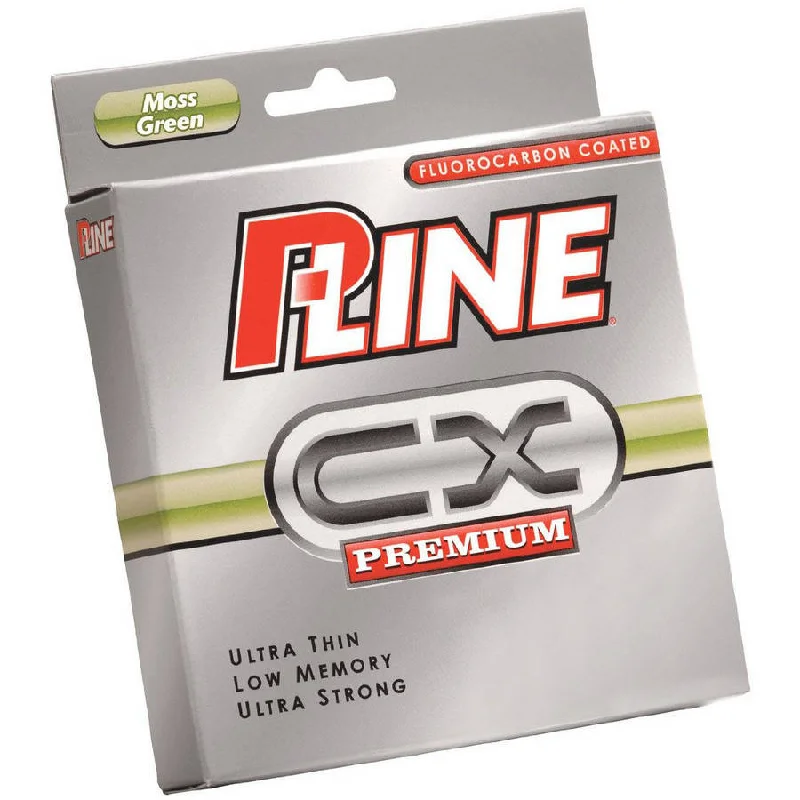 P-Line CX Premium  Fishing Line - 3000 Yards - Moss Green - 30 Lb.