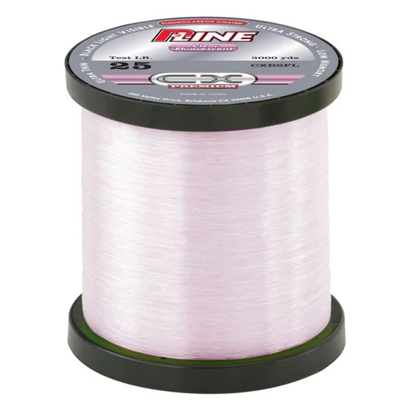 P-Line CX Premium  Fishing Line - Clear Fluorescent - 3000 Yards - 4 Lb.