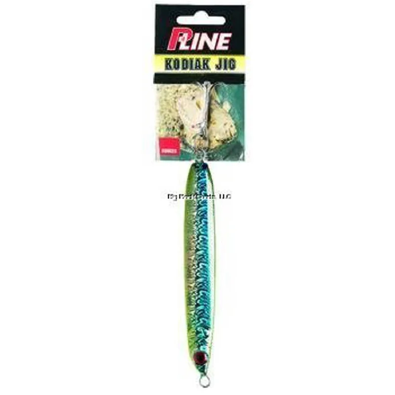 P-Line Kodiak Jig - 11 Oz. - Chartreuse Blue Chrome