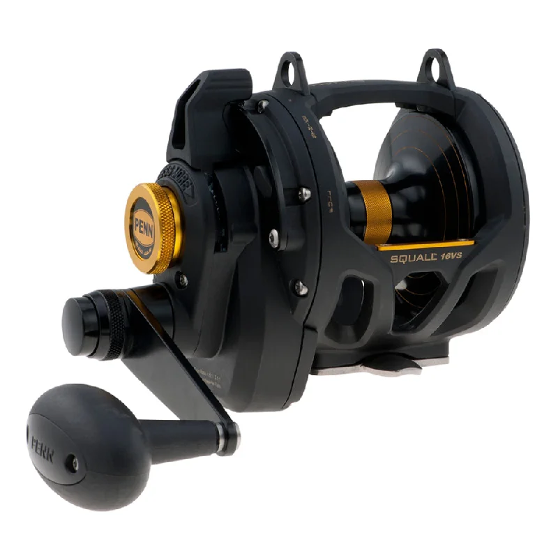 PENN SQL16VS Squall Lever Drag 2 Speed Conventional Reel [1292936]