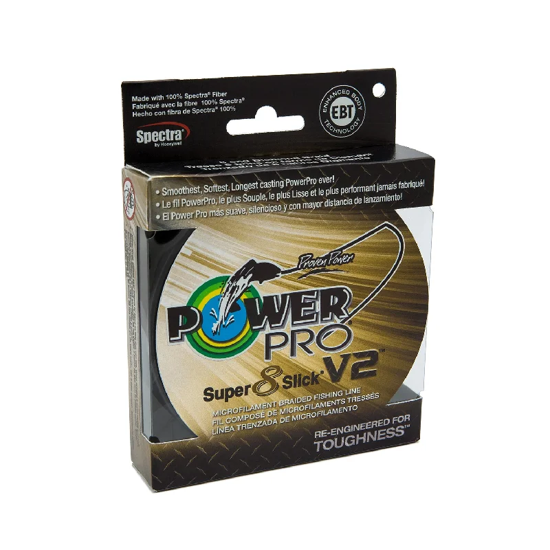 PowerPro Super Slick V2 Braided Line 50lb 300yds - Aqua Green