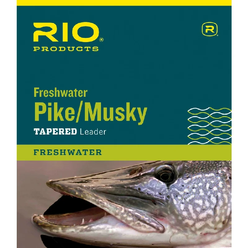 RIO Pike/Musky Knottable Wire Tapered Leader - Bronze