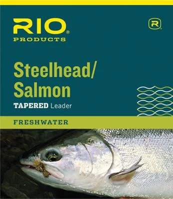 RIO Steelhead/Salmon Tapered Leader - Glacial Green - 16 Lb. - 12'