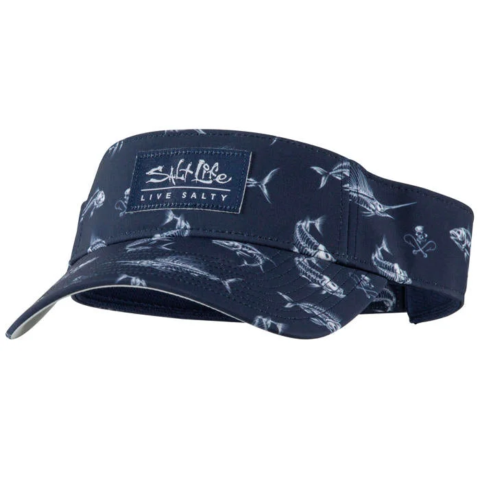 Salt Life Fish N Bones Visor