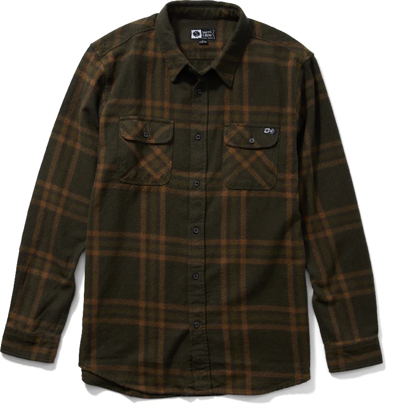 Salty Crew Landfall Ls Flannel