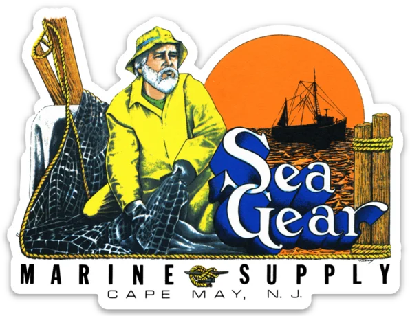 Sea Gear Old Man Decal