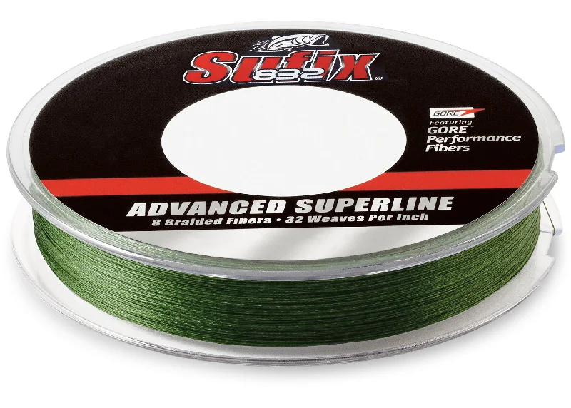 Sufix 832 Braid 65lb Line Low-Vis Green 3500 Yds 660-465G