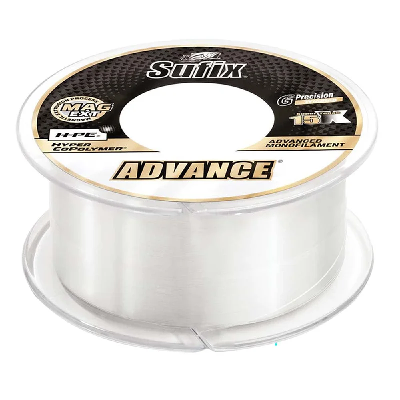 Sufix Advance Clear Monofilament - 12lb - 1200yds