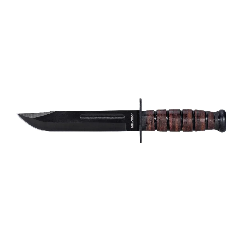 U.S. M.C. Fighting Knife with Leather Sheath