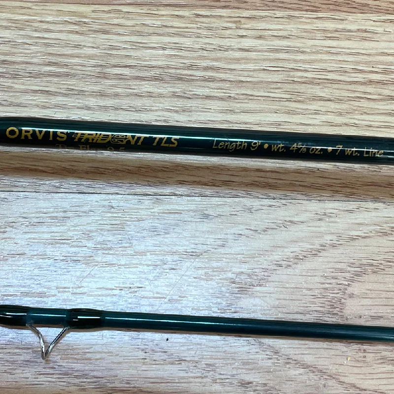 USED Orvis Trident TLS 9ft 7wt 2pc fly rod