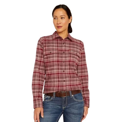 Ariat Women's Rebar Flannel DuraStretch Work Shirt