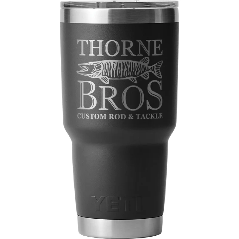 Yeti Thorne Bros. Logo Rambler 30oz. Tumbler - w/ MagSlider Lid